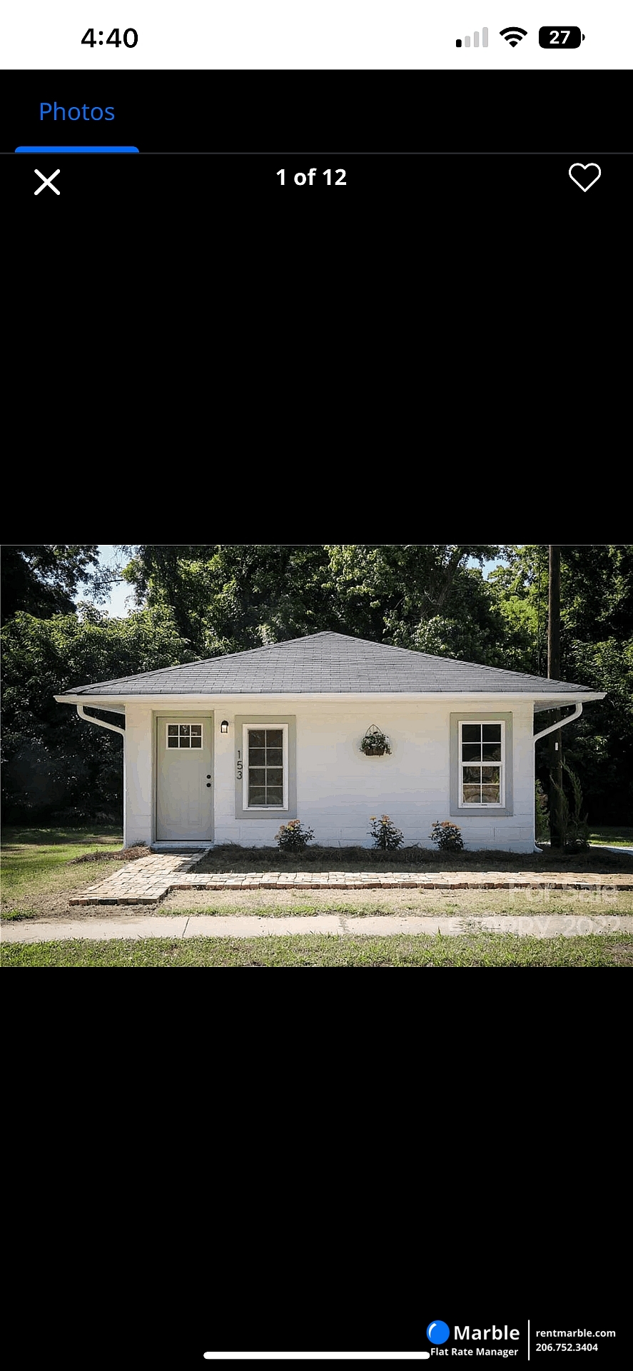 153 Saluda St, Chester, SC 29706 2 bd, 1 ba Marble